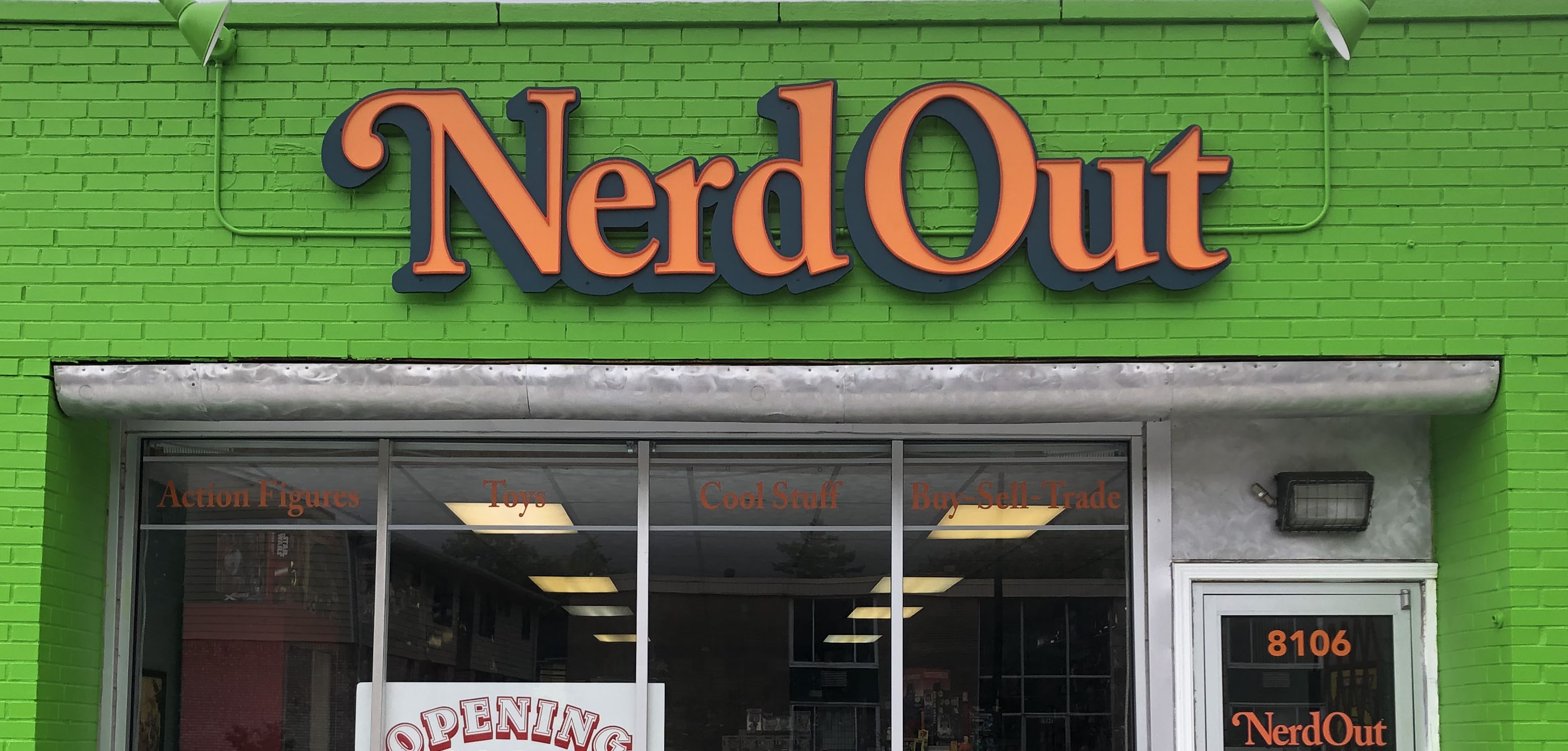Nerd Out store front